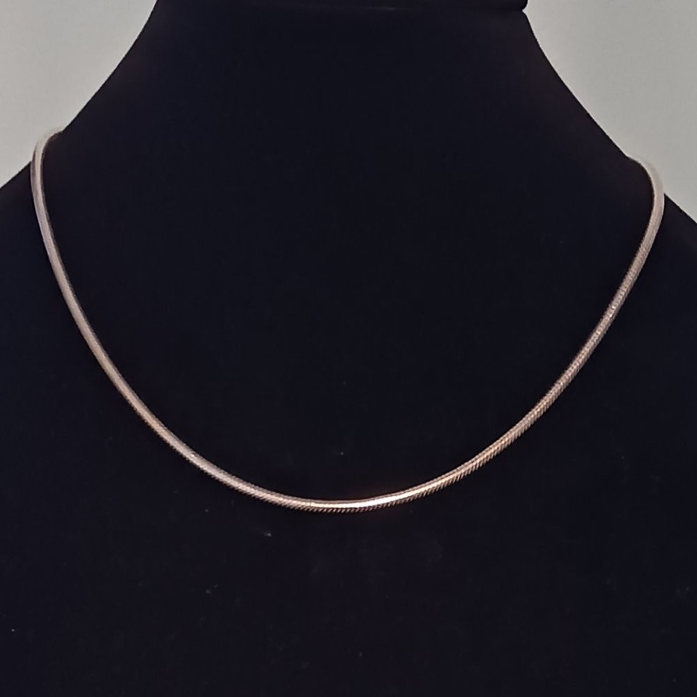 Authentic PANDORA 925 Snake Chain Necklace - 19.5 inches